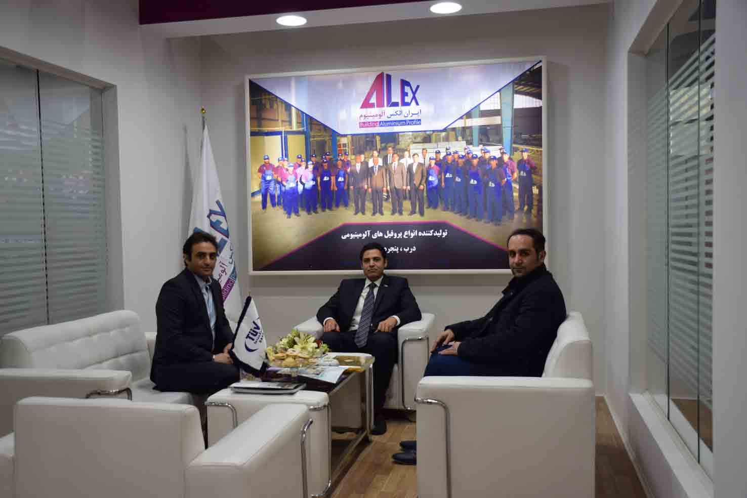 آقای مهندس مهدی رفیعی،‌ مدیرعامل شرکت ایران الکس آلومینیوم