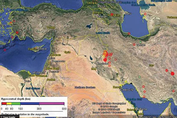 ایران کشوری لرزه خیز است