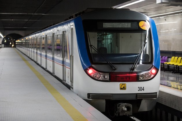 ۶ رام قطار تا پایان سال جاری به ناوگان بهره برداری متروی تهران اضافه می شود