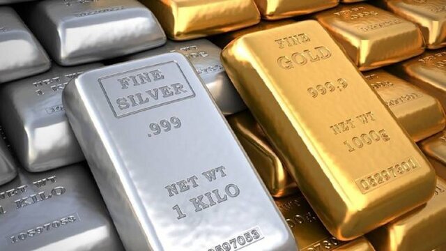 قیمت جهانی طلا و نقره با تقویت دلار افت کرد