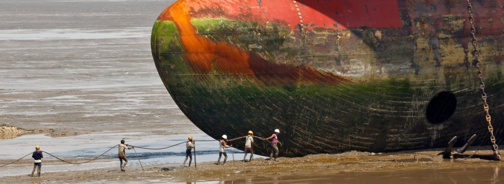 Thousands of Ships Being Scrapped