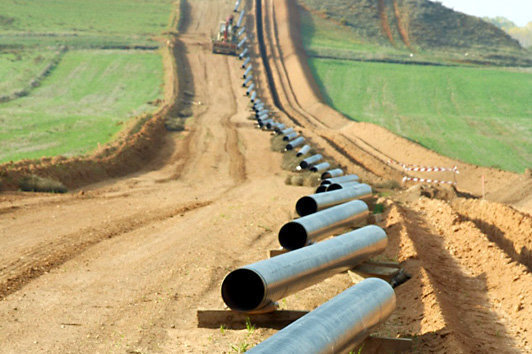 800km of gas pipelines to be added to national network by Mar. 2020