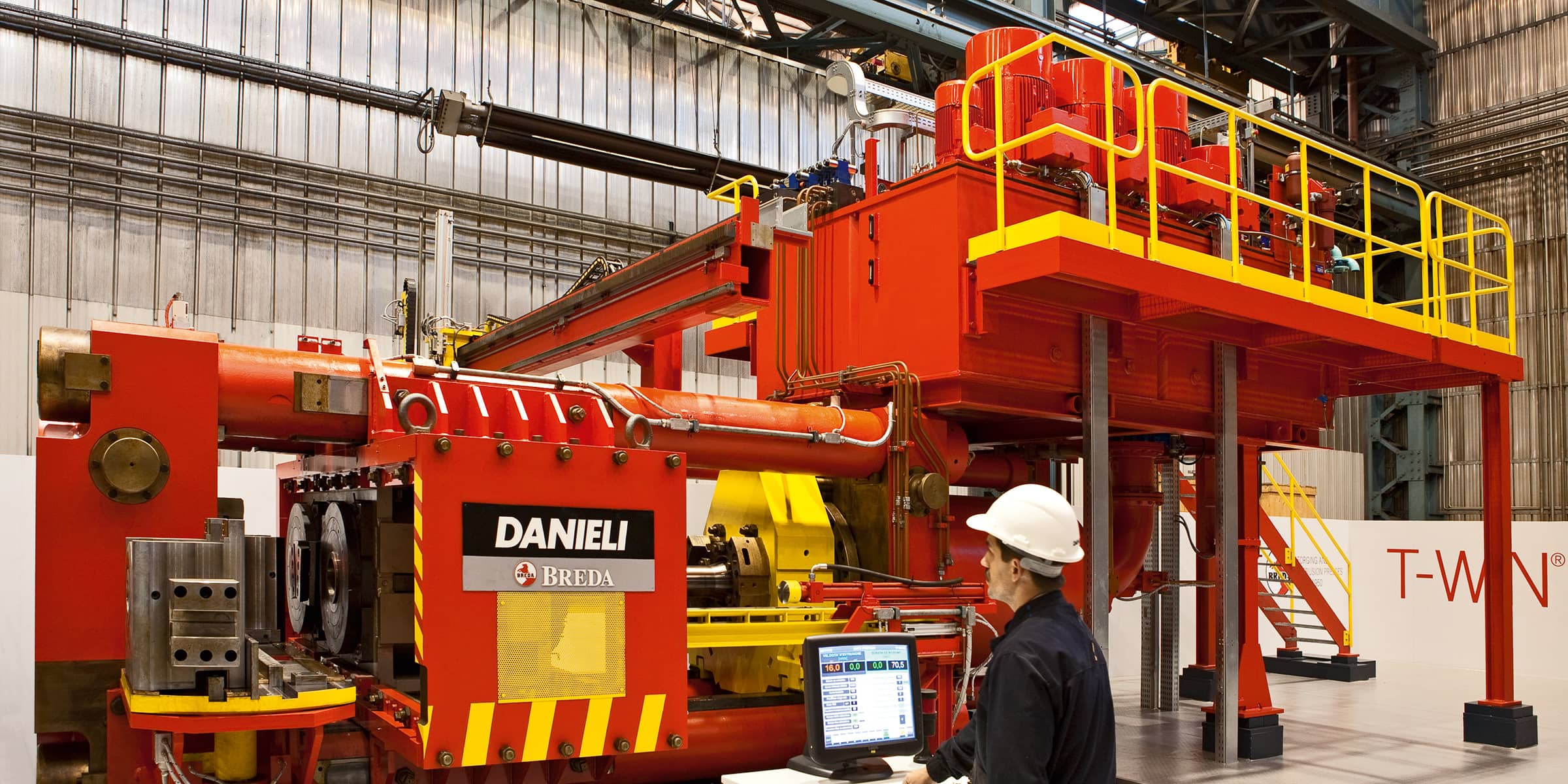 new danieli breda extrusion line for spectra aluminium, canada