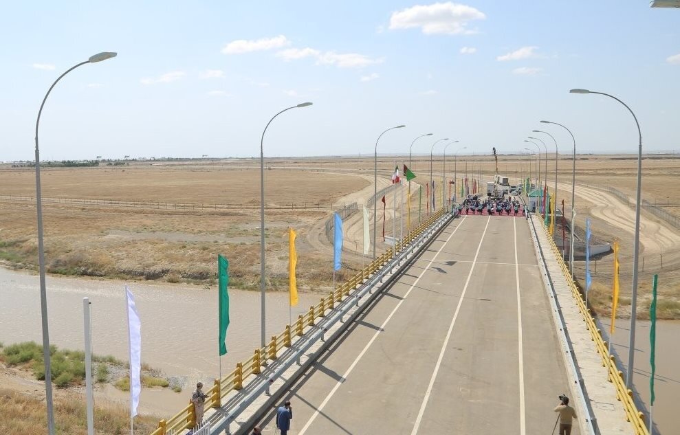 New bridge in Iran-Turkmenistan border opened