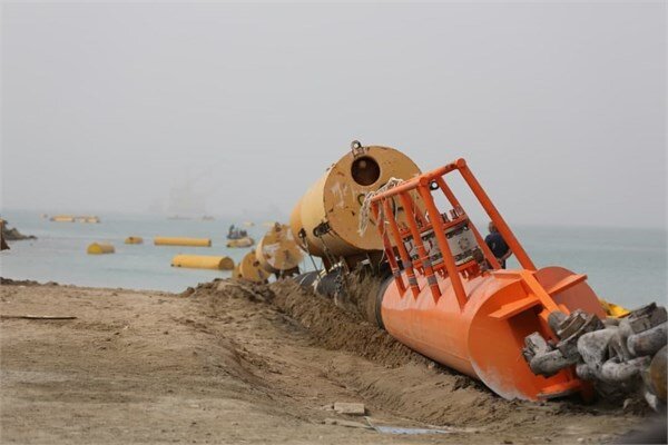 Jask oil terminal’s 2nd offshore line’s pipe laying completed
