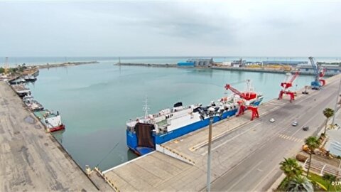 First ro-ro ship docks at Iran’s Noshahr port after 21 years