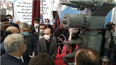 Iran unveils 1st homegrown wellhead equipment