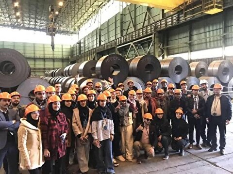 Visit of Malaysian students to Mobarakeh Steel Industries