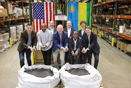 First shipment of tungsten from Rwanda arrives in US