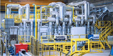 Danieli walking-beam furnace in operation at Stahlwerk Annahütte