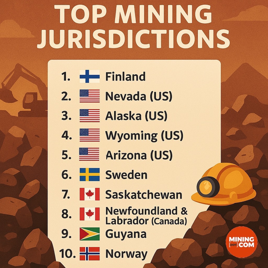 Finland reclaims mining crown as Canada loses ground