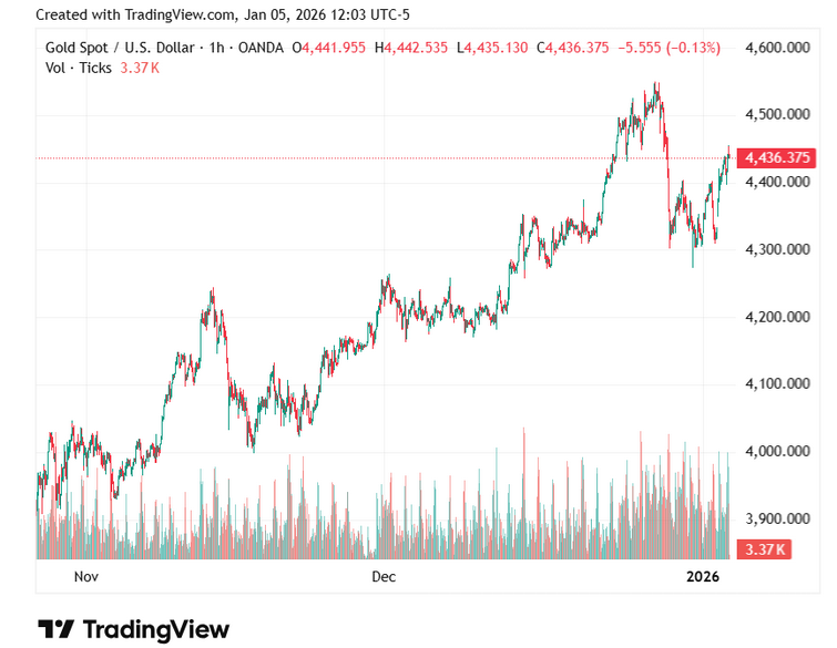Gold price rises to weekly high on US-Venezuela fallout Gold price rises to weekly high on US-Venezuela fallout