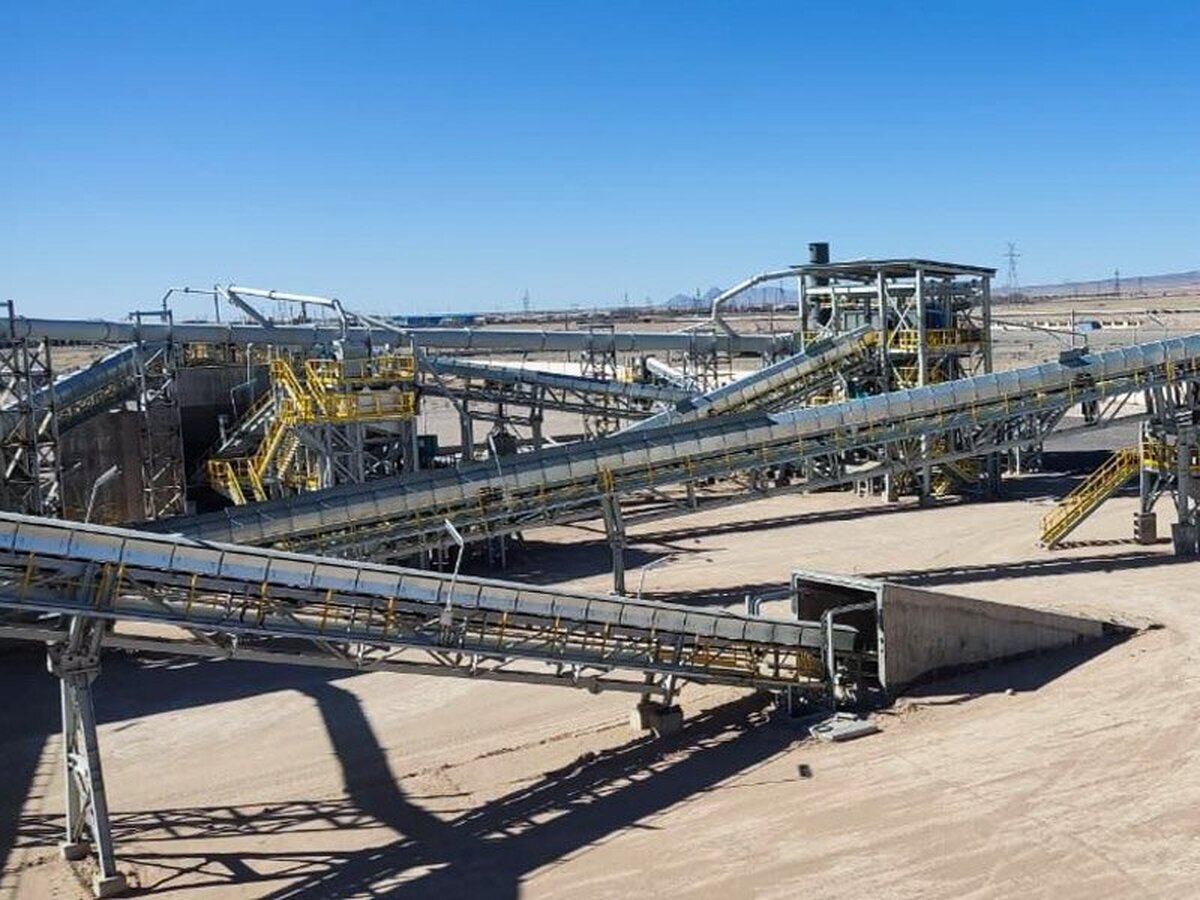 The stone crushing unit of Khatoonabad Lime Factory was launched The stone crushing unit of Khatoonabad Lime Factory was launched