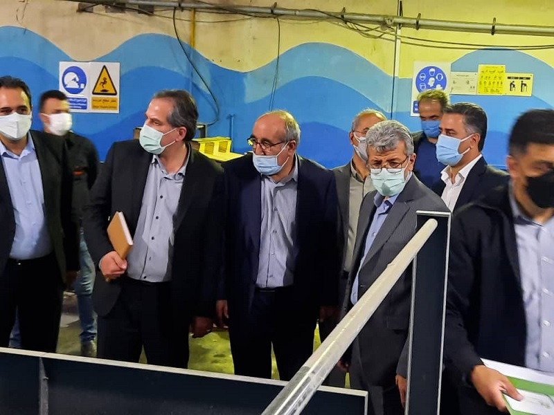 بازدید معاون شعب بانک ملی ایران از دو گروه صنعتی