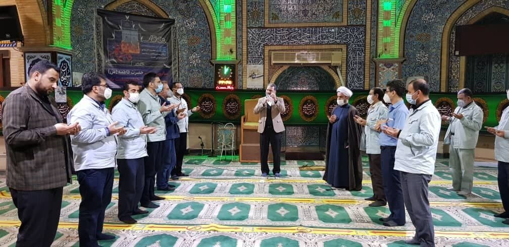 مراسم عزاداری و سوگواری شهادت حضرت فاطمه زهرا (س) در شرکت فولاد خوزستان