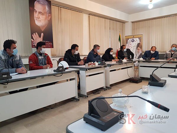 جلسه محیط زیستی شرکت سیمان ایلام برگزار شد