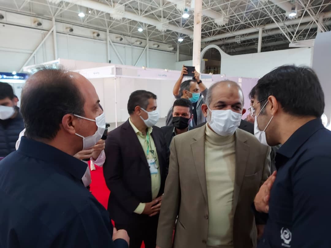 بازدید وزیر کشور از غرفه میدکو در نوزدهیمن نمایشگاه بین‌المللی محیط زیست