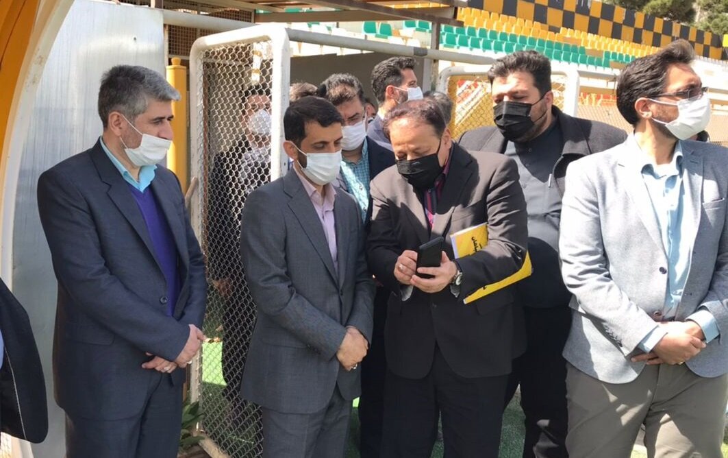 بازدید مدیرعامل فولاد مبارکه از باشگاه سپاهان + عکس