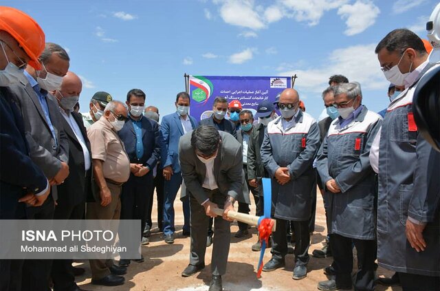 دو طرح مهم صنعتی در مجتمع گندله&zwnj;سازی بهاباد کلنگ&zwnj;زنی شد