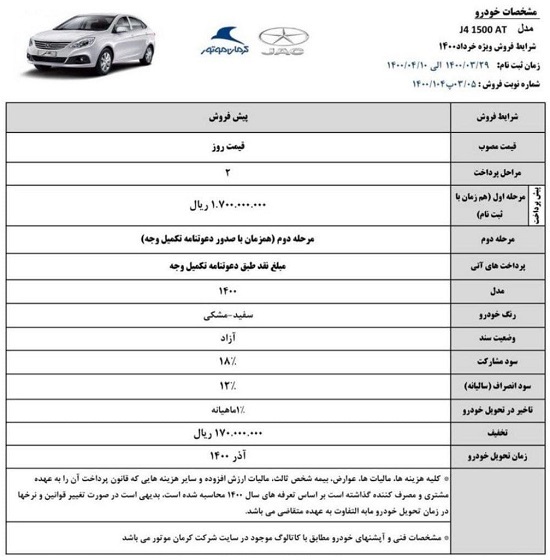 آغاز پیش فروش دو شاشی بلند جک جی۴ و جک اس۵ اتوماتیک از امروز