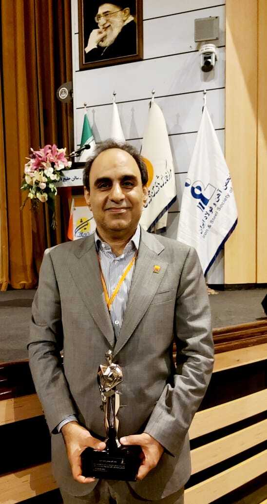 محمود لندی، کارشناس برگزیده سال ۱۴۰۰ فولاد شد