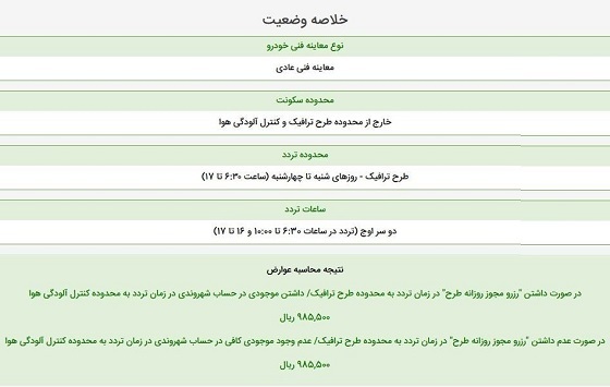 نرخ‌های طرح ترافیک در سال ۱۴۰۱ اعلام شد/ چه کسانی سهمیه می‌گیرند؟ + جدول‌ها