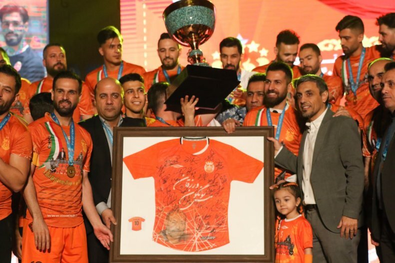 جشن و جام برای پرافتخارترین تیم فوتسال ایران