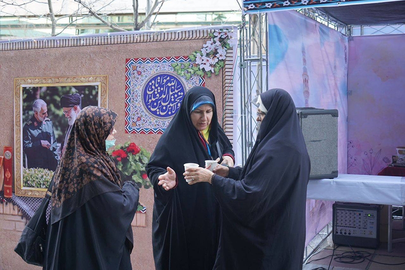برپایی موکب شهدای مس به مناسبت نیمه شعبان