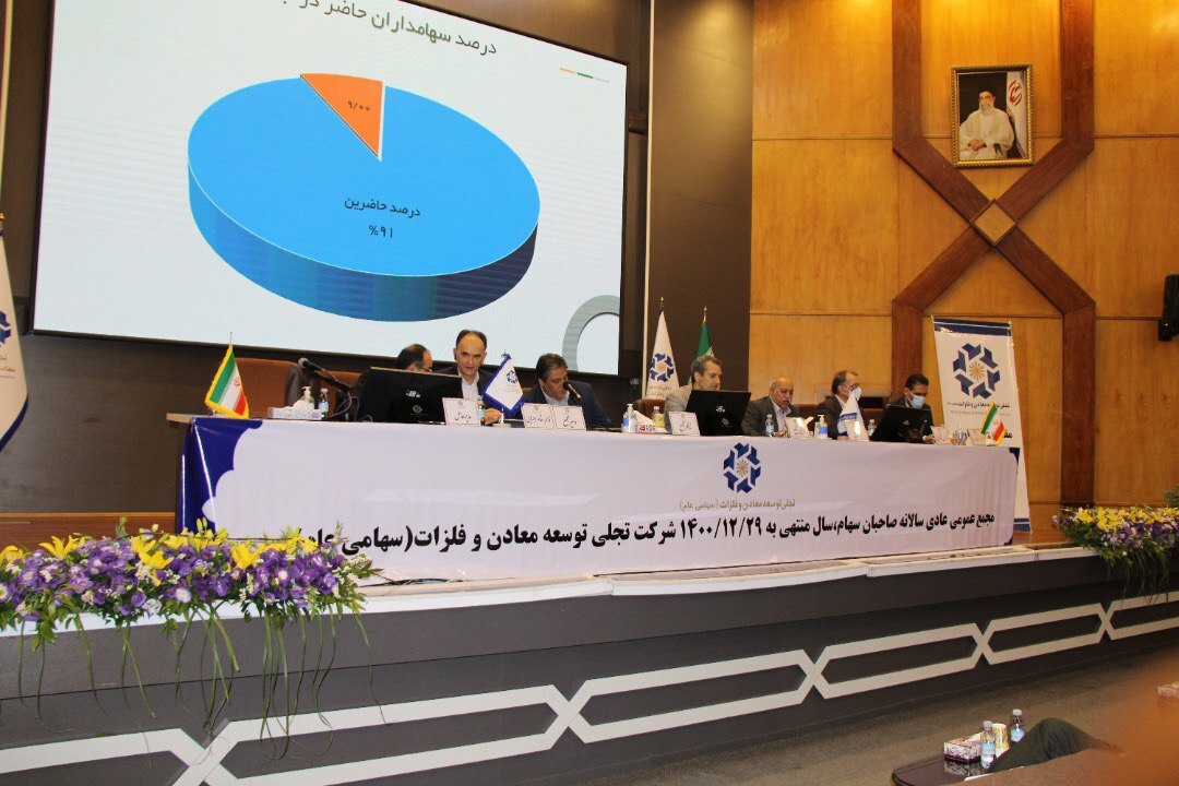 در مجمع عمومی سهامداران تجلی چه گذشت؟/ برگزاری مجمع سالیانه نخستین شرکت پروژه محور ایران در مجمع عمومی سهامداران تجلی چه گذشت؟/ برگزاری مجمع سالیانه نخستین شرکت پروژه محور ایران