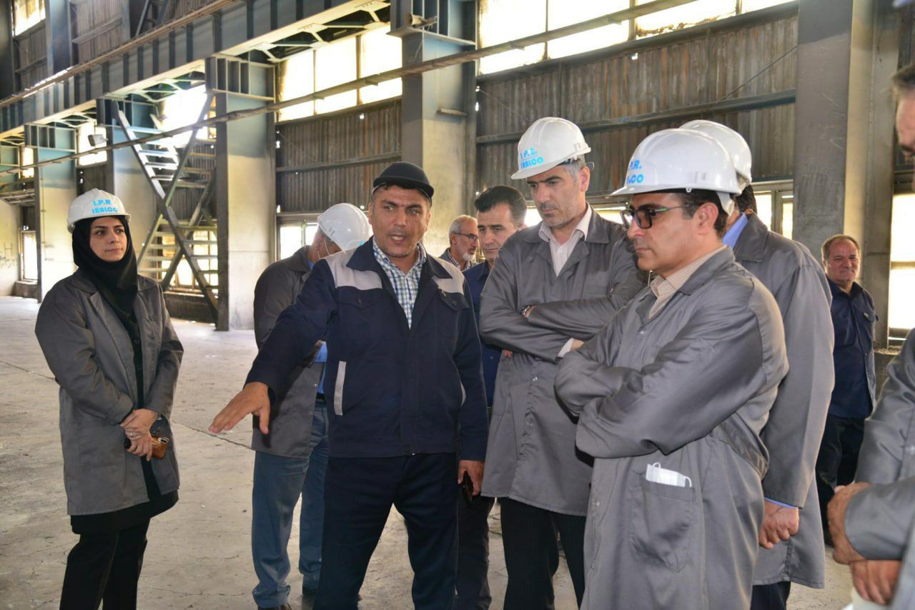 بازدید مهندس رستمی مدیرکل سازمان فنی و حرفه&zwnj;ای استان مرکزی از شرکت آلومینیوم ایران