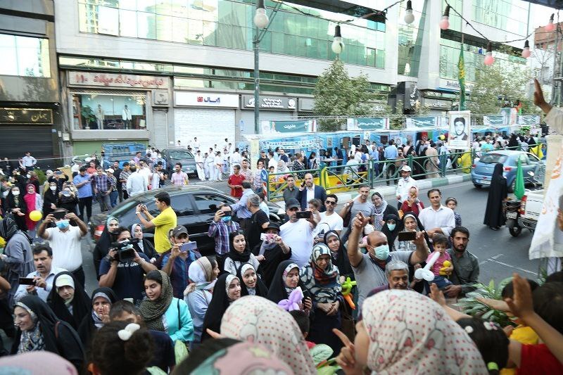 برپایی موکب شهدای مس به مناسبت «عید غدیر خم»