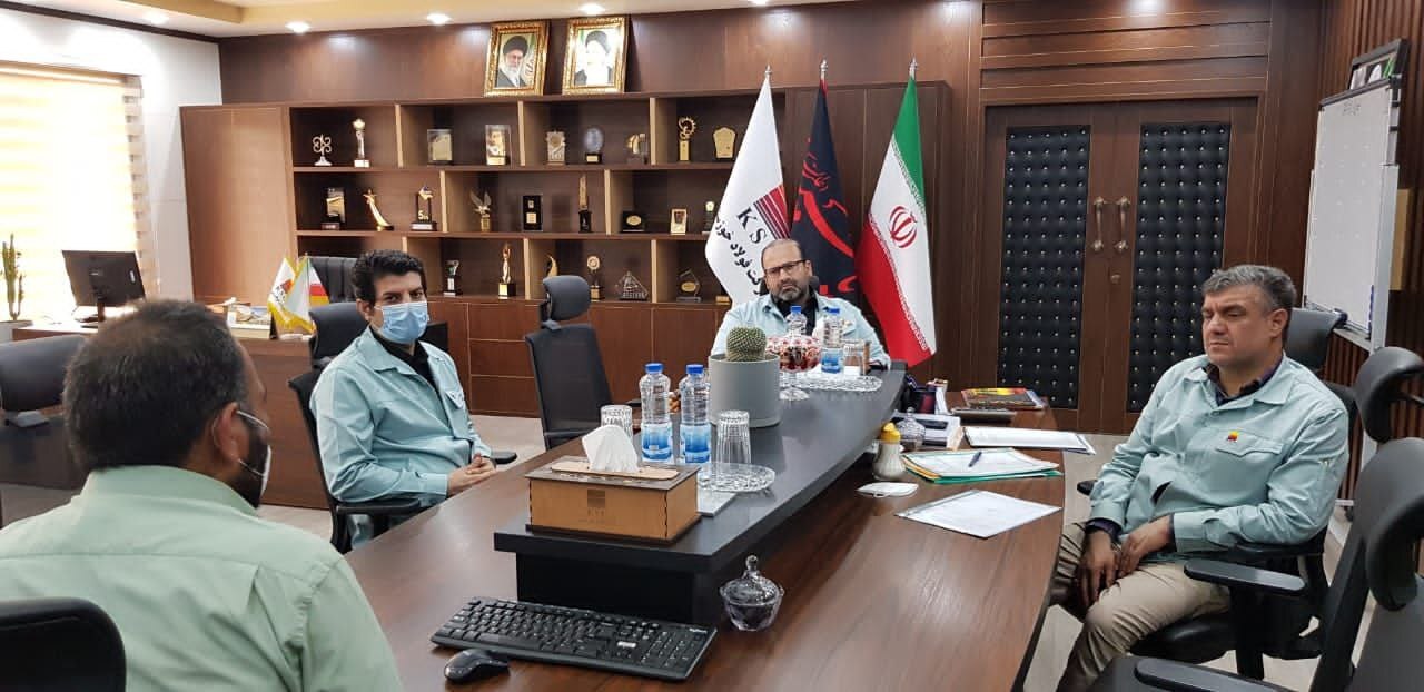 دیدار مدیرعامل با کارکنان شرکت فولاد خوزستان