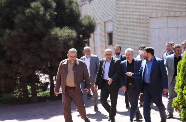 بازدید وزیر صمت از مجتمع صنعتی چادرملو