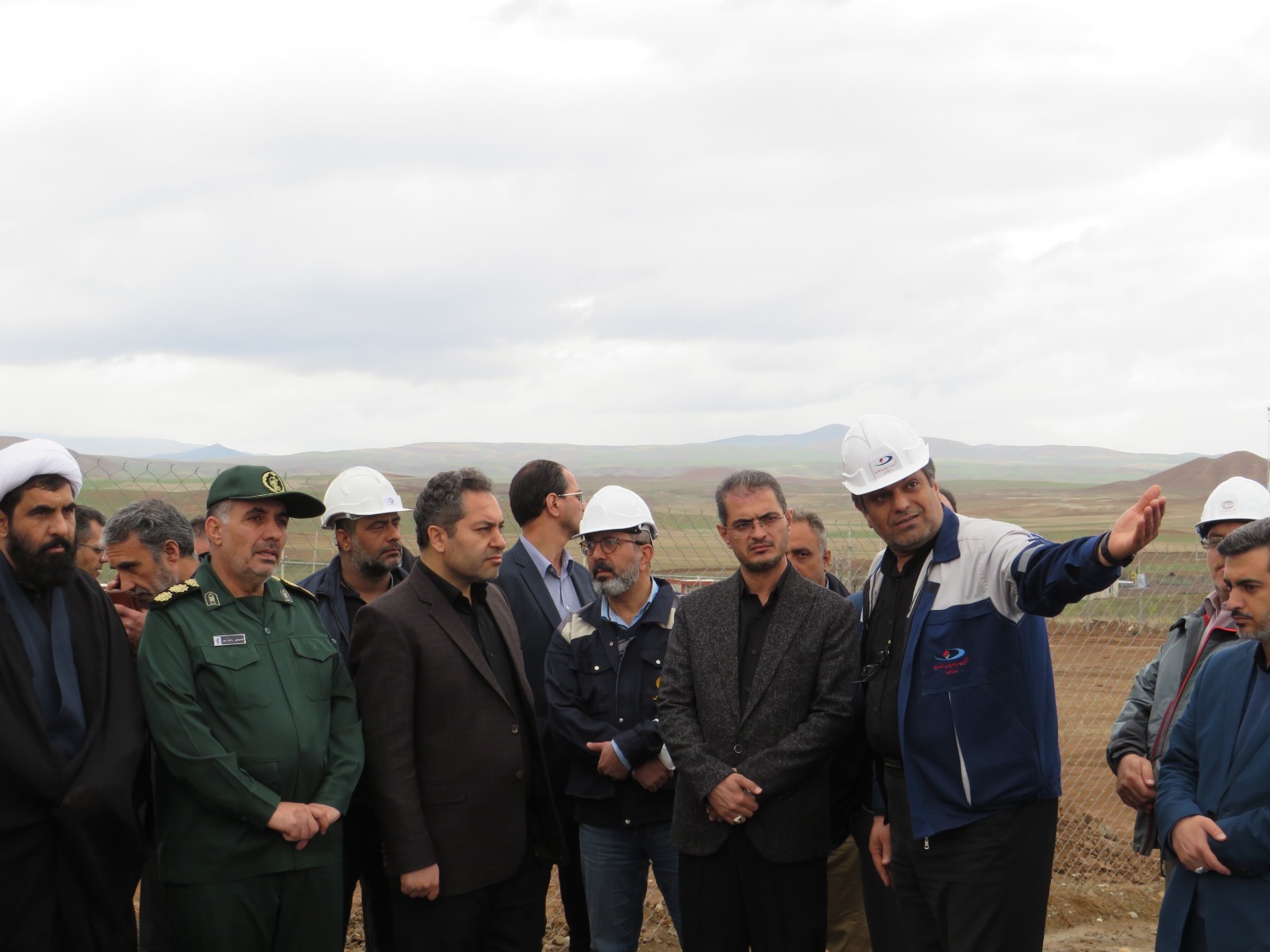 بازدید استاندار کردستان از سایت پروژه گندله سازی شرکت «صبا امید غرب خاورمیانه» + گزارش تصویری