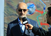 بازدید موثقی‌نیا از مخزن انتقال آب گل‌گهر سیرجان
