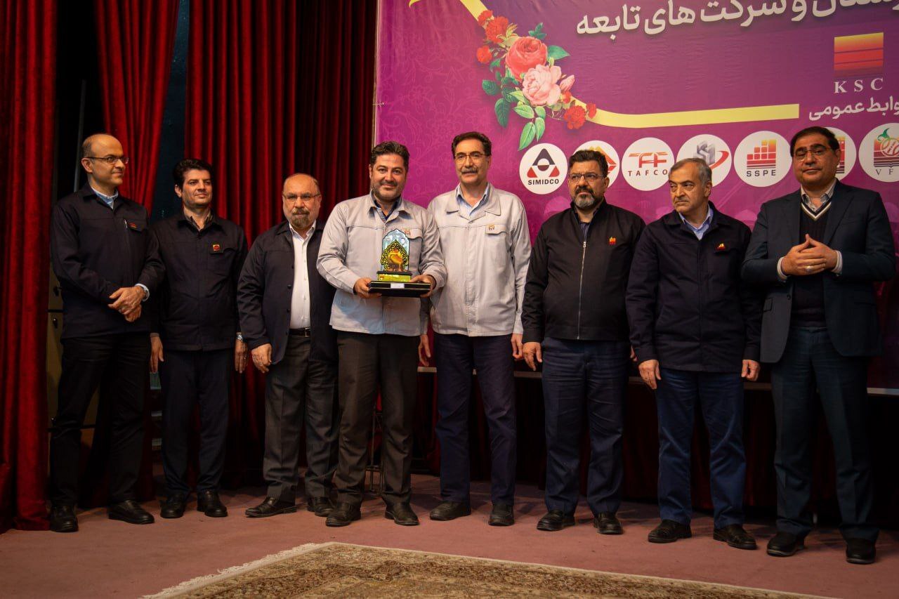 در هر شرکت فولادی موفق در کشور، ردپای کارکنان شرکت فولاد خوزستان دیده می‌شود