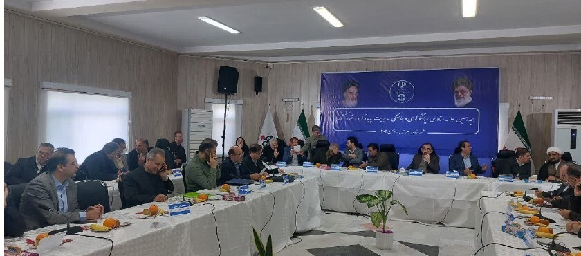 حضور رئیس سازمان زمین‌شناسی و اکتشافات‌ معدنی کشور در جلسه ستاد ملی مقابله با پدیده گرد و غبار در سرخس