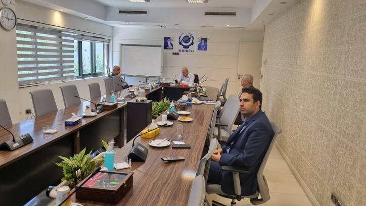 با حضور دکتر پورمند دویست و ششمین جلسه تولید هلدینگ میدکو برگزار شد