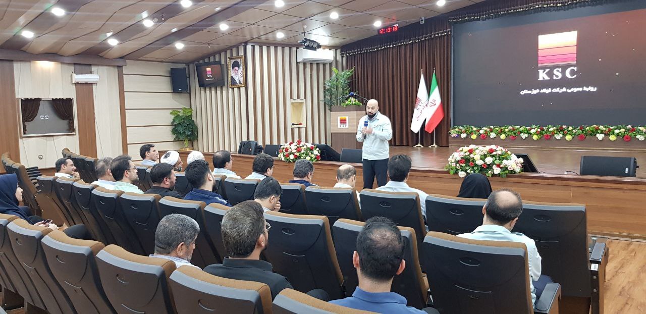 دیدار رییس و اعضای شورای عالی فرهنگی با کارکنان واحد روابط عمومی شرکت فولاد خوزستان