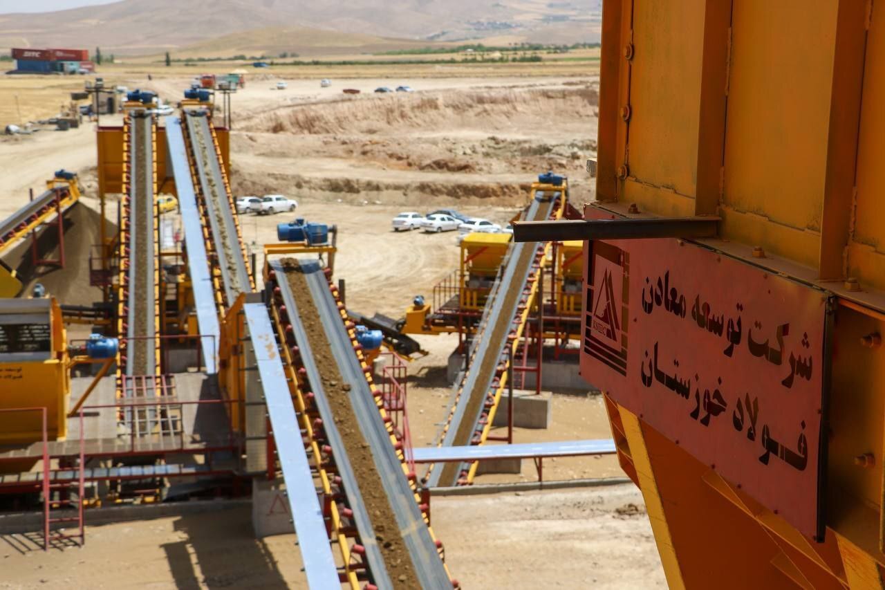 فولاد خوزستان اولین معدن سنگ آهن ۱۰۰٪ مالکیتی خود را به بهره برداری رساند