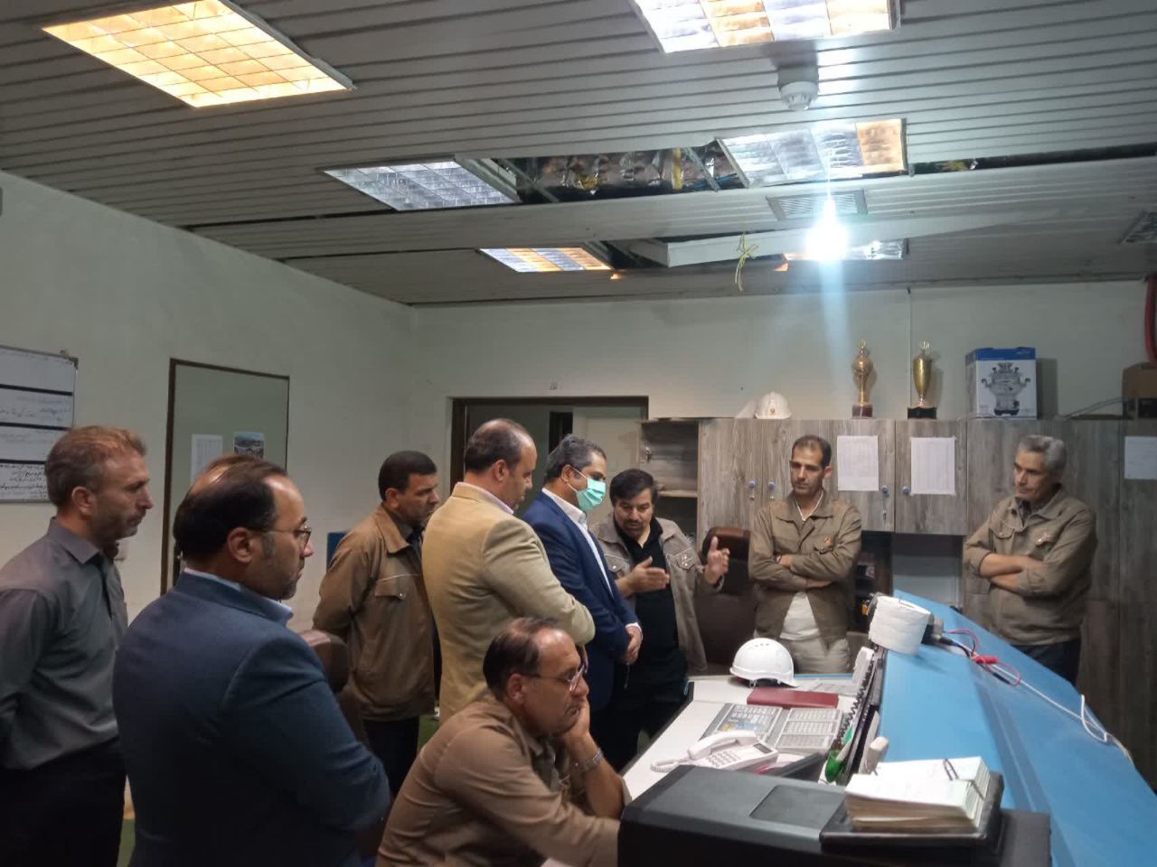 بازدید مدیر عامل شرکت آلومینای ایران از مجموعه‌های آلومینا، آلومینیوم و واسطه سنگین