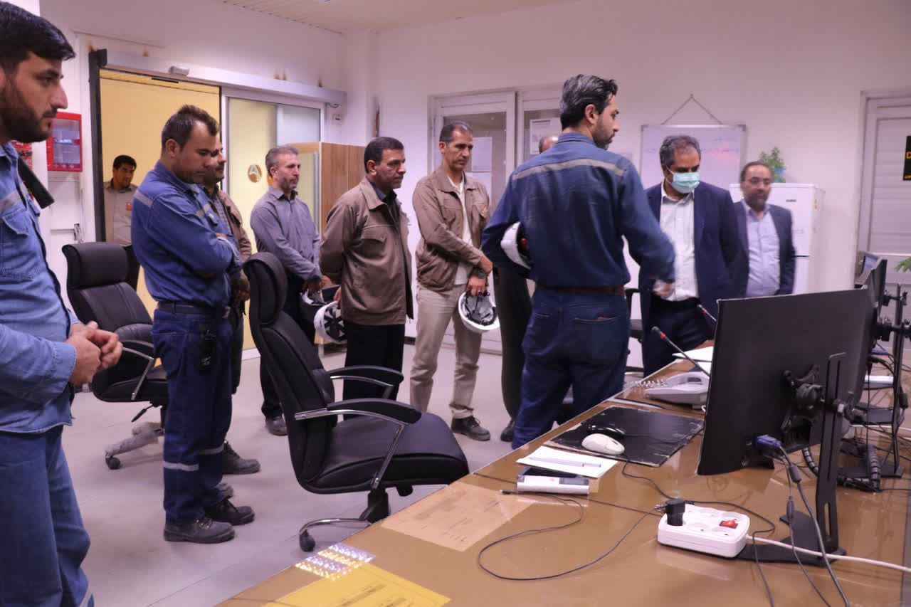 بازدید مدیر عامل شرکت آلومینای ایران از مجموعه‌های آلومینا، آلومینیوم و واسطه سنگین
