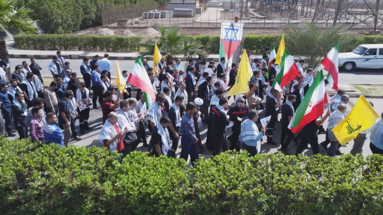 راهپیمایی اکسینی‌ها در محکومیت بمباران غزه/ یکصدا؛ مرگ بر اسرائیل