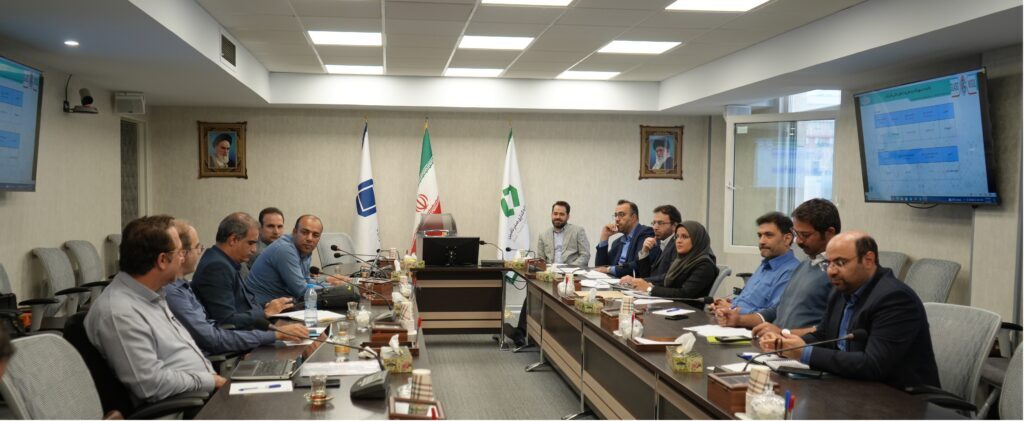 جلسه ارزیابی عملکرد ۶ ماهه منتهی به ۳۱ شهریورماه ۱۴۰۲ شرکت پشم شیشه ایران برگزار شد