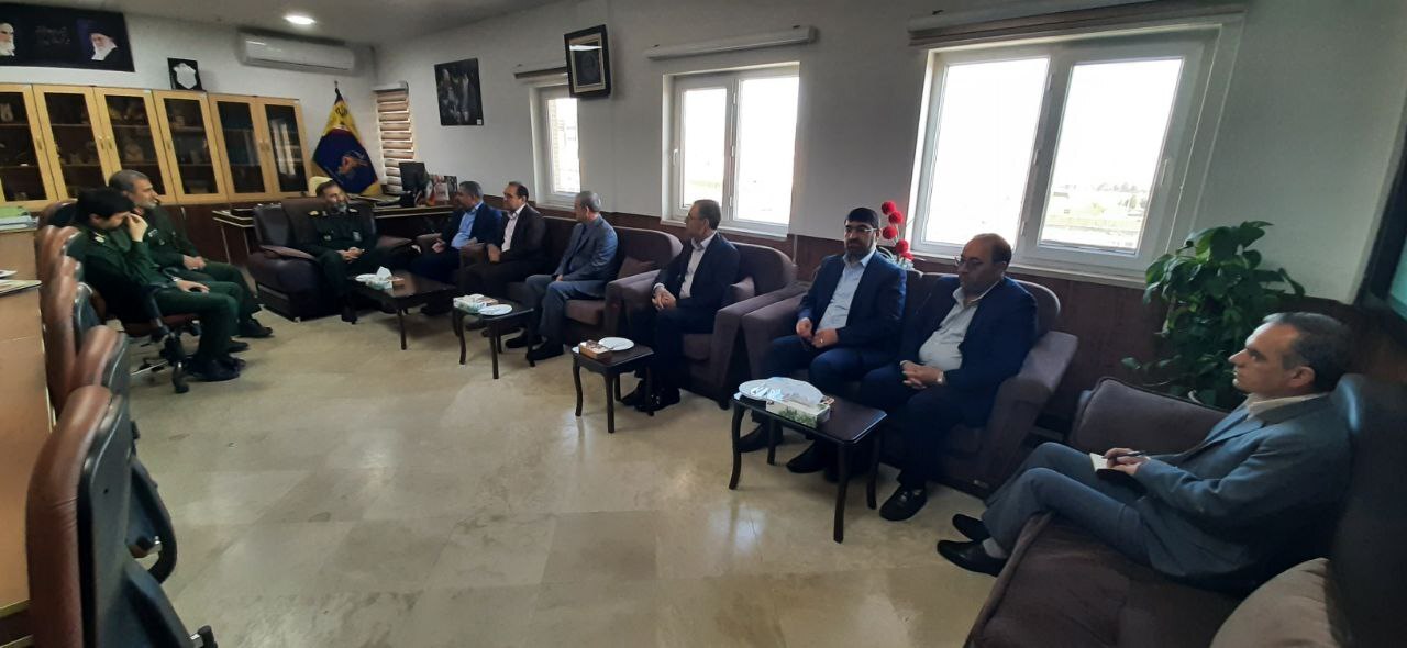 دیدار مدیرعامل و مدیران شرکت آلومینای ایران با مسوولان ارشد خراسان شمالی
