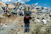 ۴۰۰ هزار تن سنگ روی ۴ راننده در معدن شازند آوار شده است