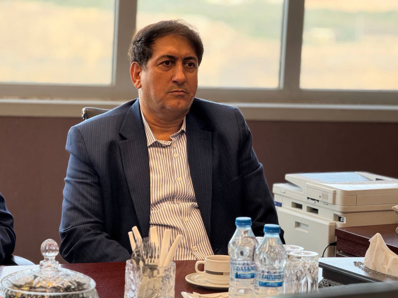 نشست مدیران فولاد اکسین خوزستان و گروه ملی صنعتی فولاد ایران برای توسعه زنجیره فولاد استان