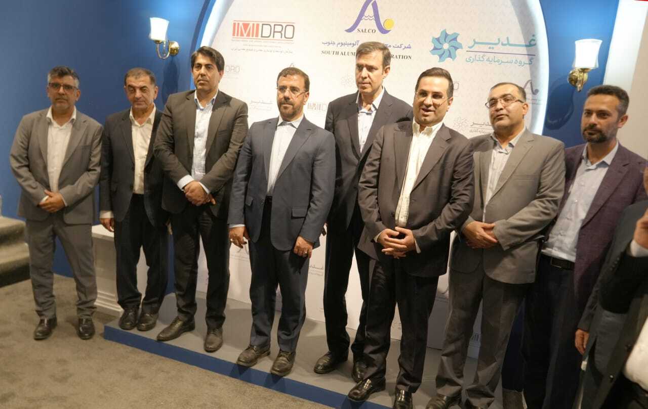 بازدید استاندار فارس از غرفه مجتمع صنایع آلومینیوم جنوب در هفتمین نمایشگاه بین‌المللی صادراتی ایران (اکسپو ۲۰۲۵)
