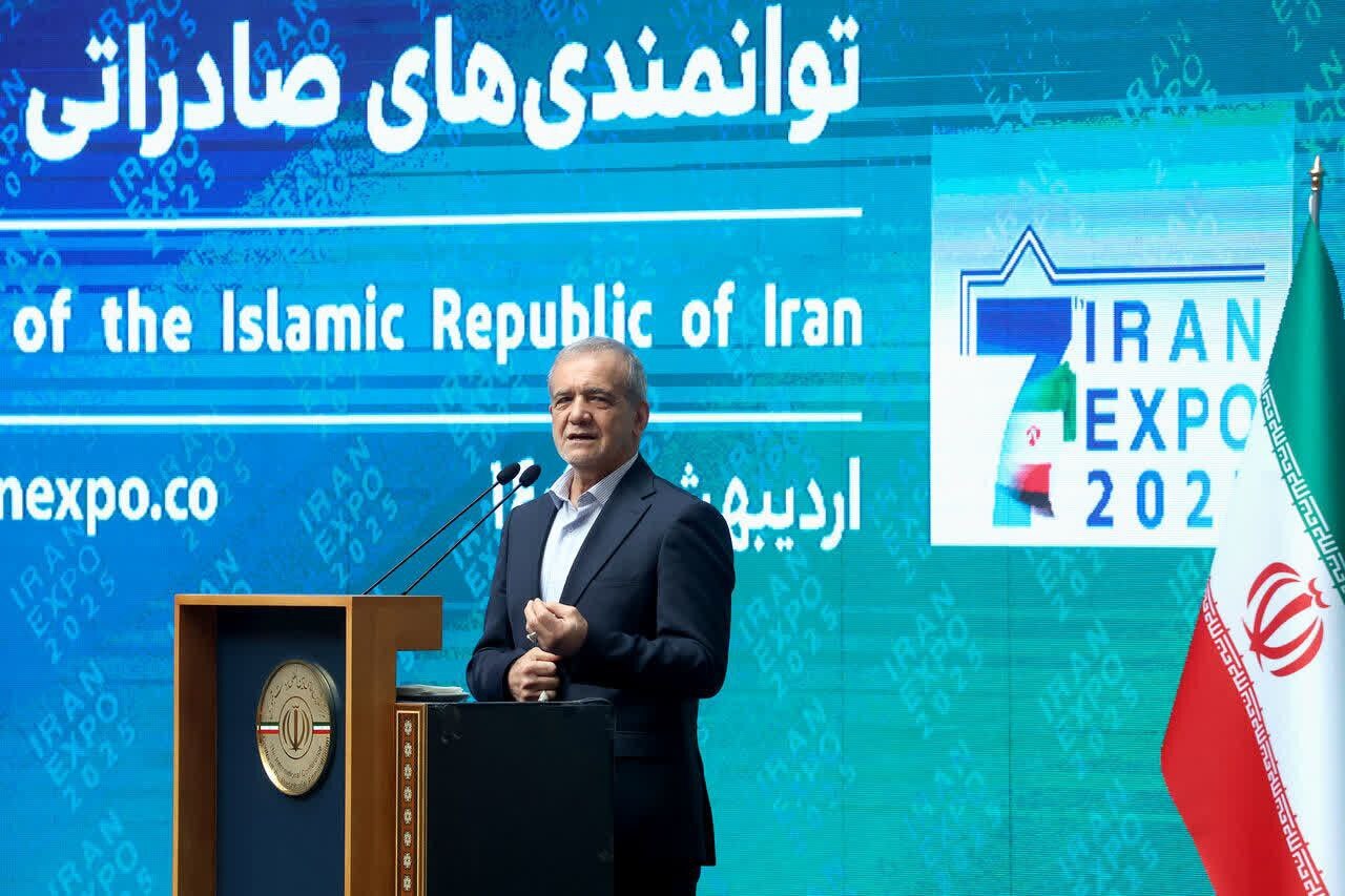 آغاز به کار هفتمین نمایشگاه ایران اکسپو ۲۰۲۵ با حضور رئیس جمهوری اسلامی ایران