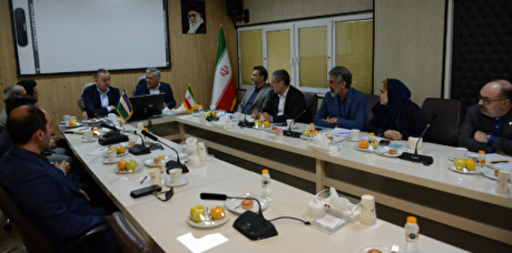 حضور هیات معدنی و زمین‌شناسی ازبکستان در سازمان زمین‌شناسی و اکتشافات معدنی کشور